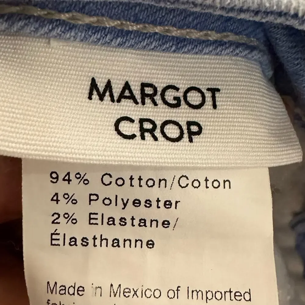Paige Margo Crop Jeans SZ 25